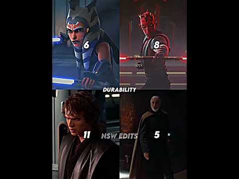 Anakin VS Dooku VS Maul VS Ahsoka