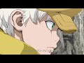 dr stone ukyo raw clips episode 7 / part 2