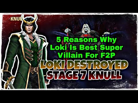 5 Reasons Why Loki Is Best Super Villain For F2P - Marvel Future Fight