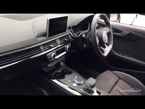 KX18LLV AUDI A4 AVANT TFSI S LINE BLACK EDITION BLACK 2018, West London Audi