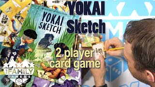 Yokai Sketch - a quick 2 player card game
