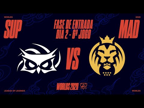 Mundial 2020: Fase de Entrada - Dia 2 | Papara SuperMassive x MAD Lions (6º Jogo)