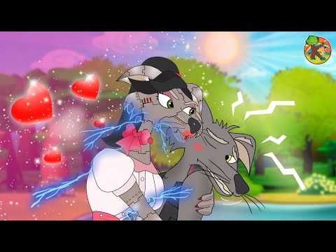 O Lobo E Os 7 Cabritinhos - Dia Dos Namorados - Namorada Robo | KONDOSAN Português - Contos de Fadas