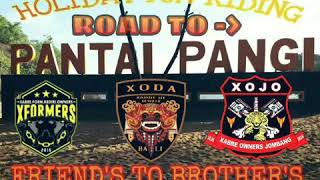 preview picture of video 'Holiday fun riding road to pantai pangi'