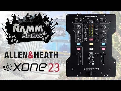 Allen and Heath Xone 23C High-Performance DJ Mixer and Soundcard with 4 Stereo Channels