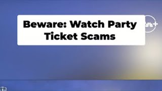 Watch out when buying Avs tickets on resale market