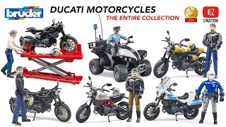 Bruder Ducati Motorcycle Sets - The entire Collection by Dnation
