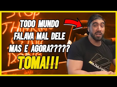 RAMON DINO CALOU A BOCA DOS HATERS