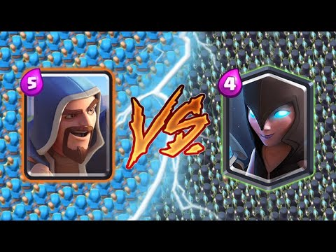 WIZARD VS NIGHT WITCH - Clash Royale Super Challenge #236