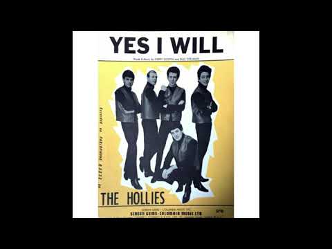 THE HOLLIES-"YES I WILL" (LYRICS)