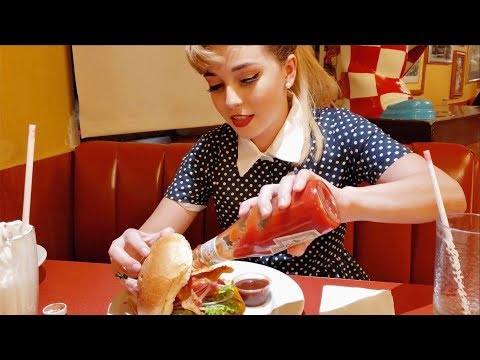 Date Night At A REAL 1950's Diner!