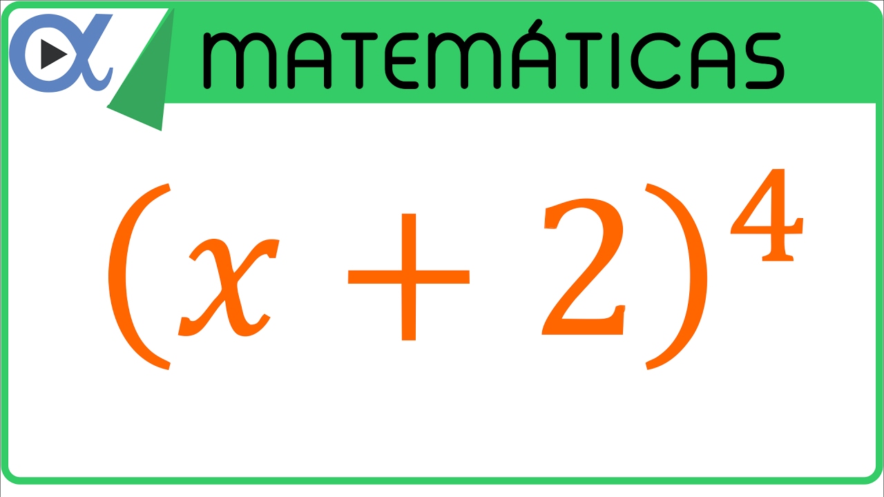 Binomio de Newton ejemplo 1 de 4 | Álgebra - Vitual