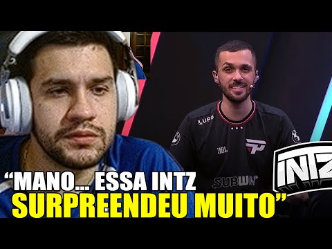 Duds reagindo a entrevista com o Dynquedo no CBLOL