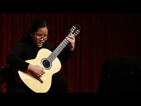 Evelyn PCM masterclass with professor Teicholz 2-15-20 Grand Sonata Eroica by Mauro Guillliani