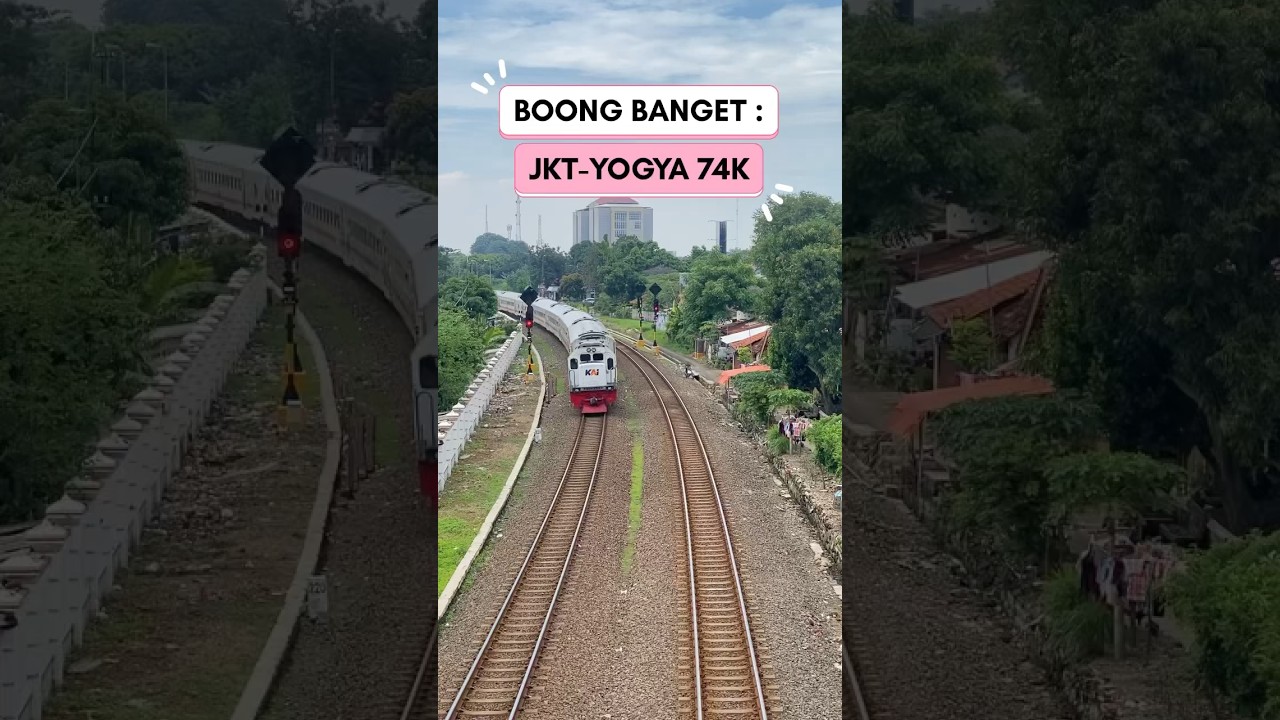 BOONG BANGET : MANA ADA TIKET JAKARTA-YOGYA HANYA 74K ? #ngeshortsbareng #JakartaBanget #BoongBanget