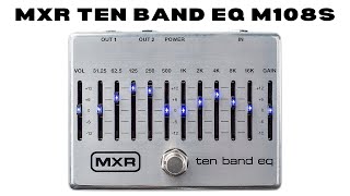 Video thumbnail for MXR Ten Band EQ M108S by Hollywood Rare Guitars