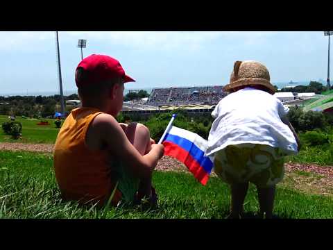 Beautiful part of Baku Velopark - Baku BMX 2018