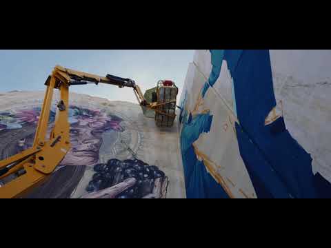 Fresque monumentale - DIFUZ 2022 -  Festiv'art - LA KARRIERE 2022