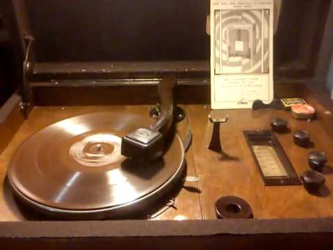 durium records played on 1934 hmv 540 ac