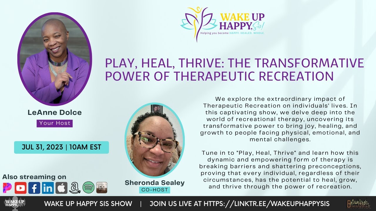 [WUHS] 505 Play, Heal, Thrive: The Transformative Power of Therapeutic Recreation