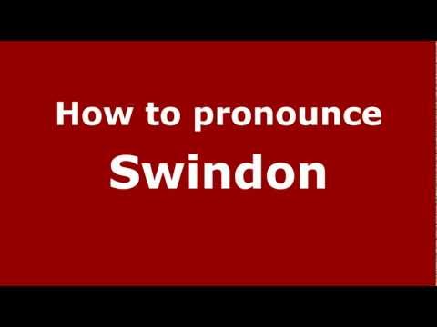 How to pronounce Swindon