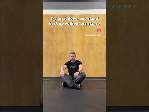 The Sit-and-Rise Test