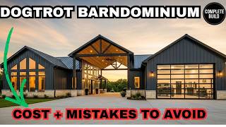 The Ultimate Dogtrot Barndominium With Garage: Home, Workshop & Outdoor Living Under One Roof