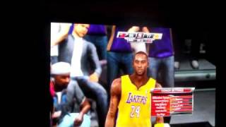 Milwaukee Buck aka Buck 3000 is the guy in 2k09!!!!!!