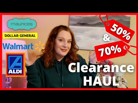 *Amazing* Clearance Haul - Multiple Stores- Wal-Mart -...