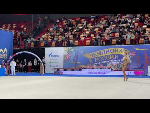 Arina Averina - Clubs Russian Championship 2021 AA 29.50
