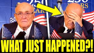 Watch Giuliani on VERGE OF TEARS as He CRASHES OUT On Air!