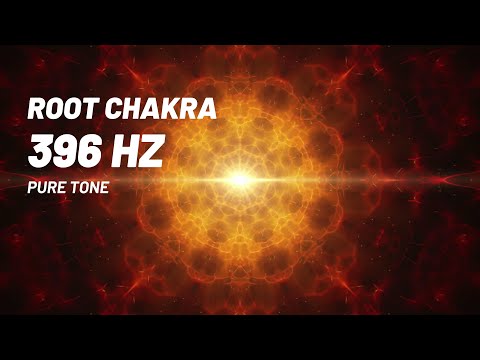 ROOT CHAKRA | 396 Hz | Pure Tone | Muladhara | 8 Hours | Meditation | Frequency
