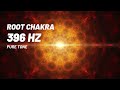 ROOT CHAKRA | 396 Hz | Pure Tone | Muladhara | 8 Hours | Meditation | Frequency