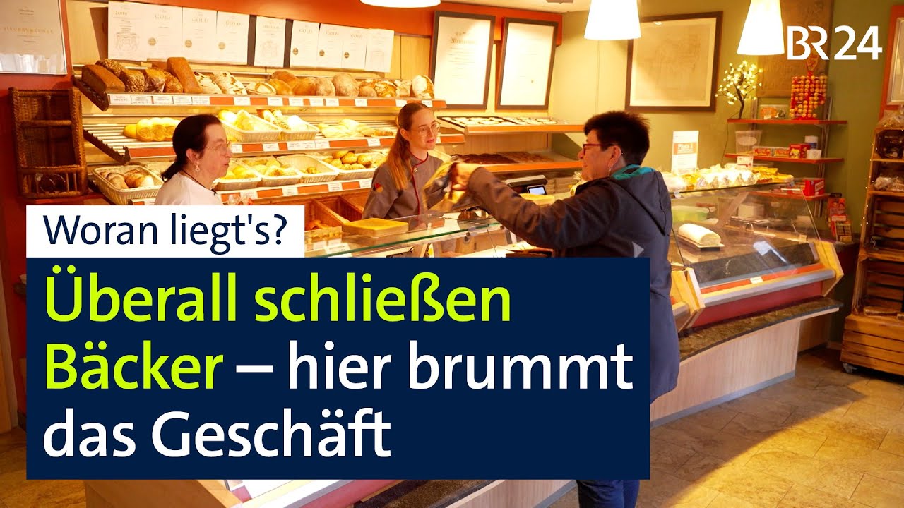Von wegen Bäcker-Sterben: Hier gibt's noch Backwaren aus Traditionsherstellung | Abendschau | BR24