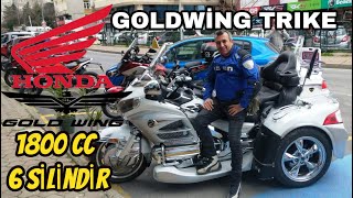1800cc 6 Silindirli HONDA GOLDWİNG TRİKE. İnceleme.