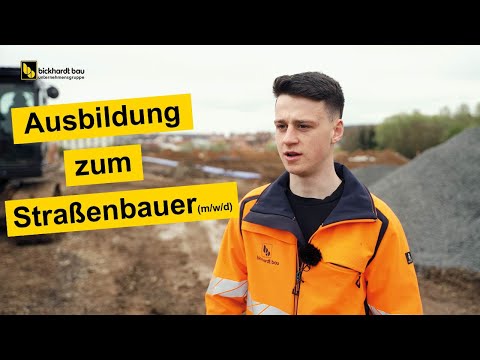 Ausbildung zum Straßenbauer (m/w/d) bei Bickhardt Bau