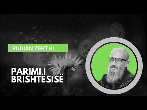 Parimi i brishtësisë  - Prof. Rudian Zekthi
