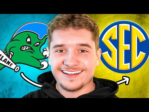 I Put Tulane Back in the SEC in CFB 25