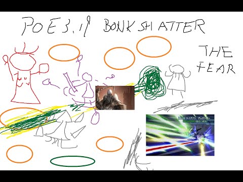 [POE 3.19] Self curse boneshatter jugg  - the fear w/ Height of hubris + all release at once