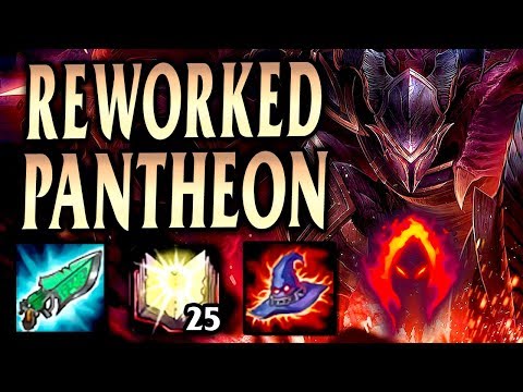 REWORKED PANTHEON 1200+ AP DRAGON DROP ONE-SHOTS! - League of Legends S9