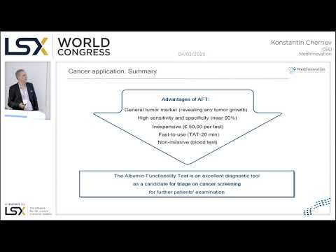 LSX World Congress 2020 Presentations - MedInnovation