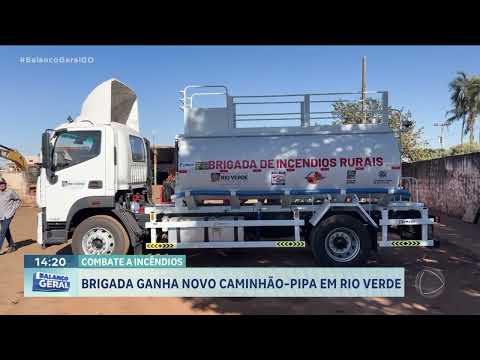 Novo caminhão reforça combate a incêndios