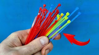 I no longer buy plastic clips, but make them myself in a couple of MINUTES  TOP 4 DIY ideas