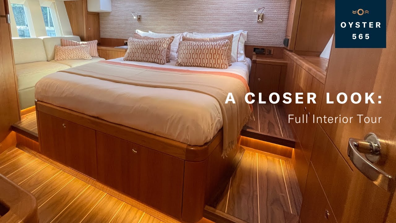 A Closer Look: Cherry Oyster 565 Interior Tour