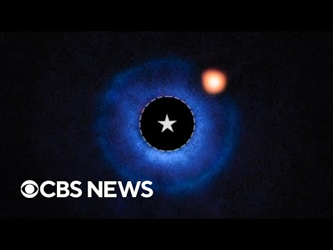 Images of newly discovered exoplanet captured by James Webb Telescope