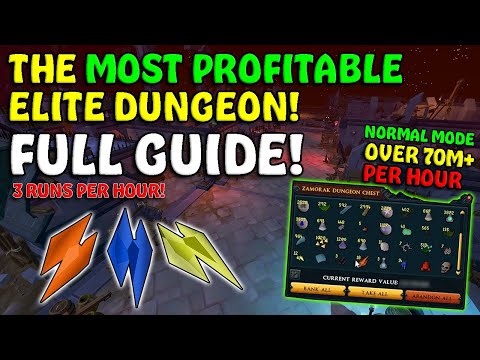 Full Elite Dungeon 4 Guide! -  70m+ Per Hour! - 3 Runs Per Hour