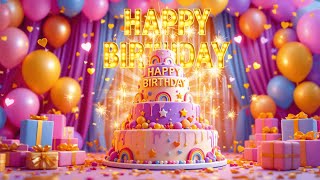 Happy Birthday Video 🎉 Happy Birthday Song for You 🎂