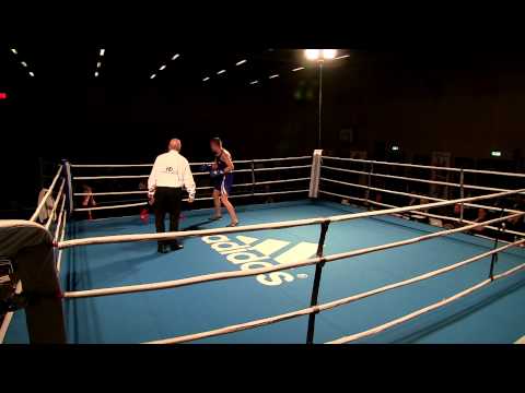 Amir Smesem vs Adam Westlund - kvartfinal SM boxning 2014