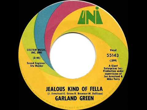 1969 HITS ARCHIVE: Jealous Kind Of Fella - Garland Green (mono 45)