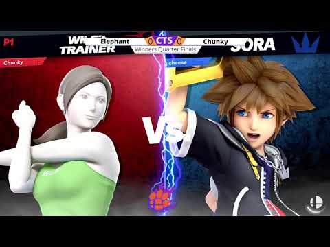 Clocktower Smash 72 - WQ - PHNM | Chunky (Wii Fit Trainer) vs. The Elephant (Sora) - SSBU